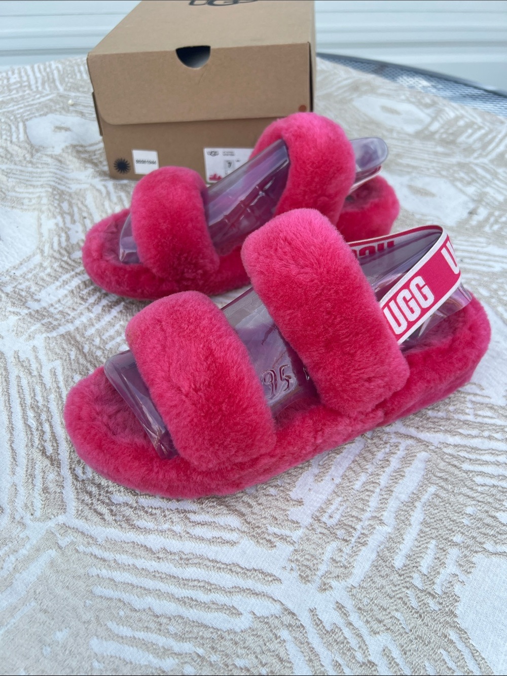 UGG Women’s Oh Yeah Slide slipper Size 7